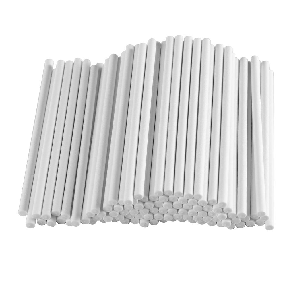 

100 шт. Твердый торт Конфеты Бумажная форма Присоска Леденец Леденец Шоколадные Палочки