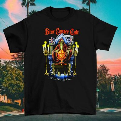 Blue Oyster Cult Don't Fear The Reaper Cotton Black T-Shirt HEHE23