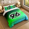 Bedding Set 1 Duvet Cover 2 Pillowcases Hannover 96 Print Soft Bed Linen Bedroom Decor