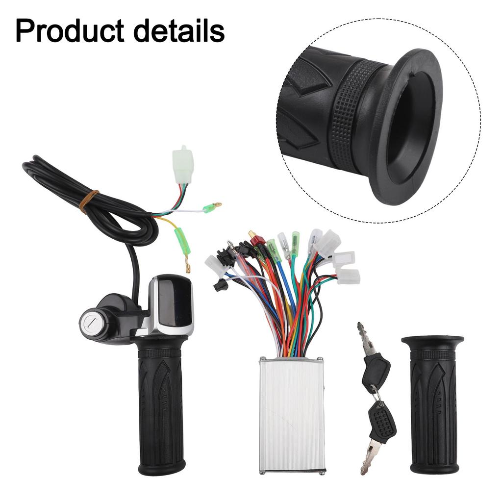 LCD Gashendel En Borstelloze Motor//Controller Voor 24V Tot 48V Elektrische Fietsen //NIEUW