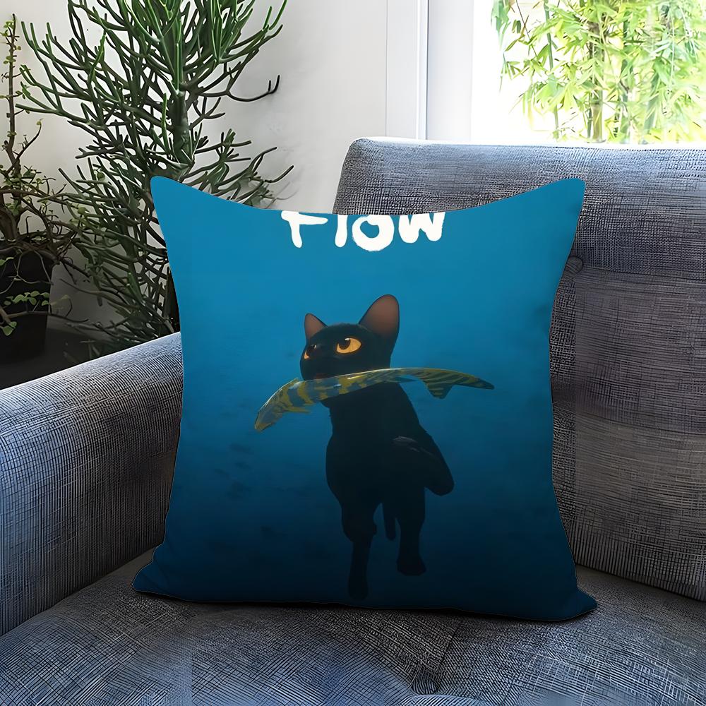 POPULAR F-FFflowwws Cushion Cover Comfortable Reversible Pillow Cover Ideal for Car Sofa Bedroom & Beyond