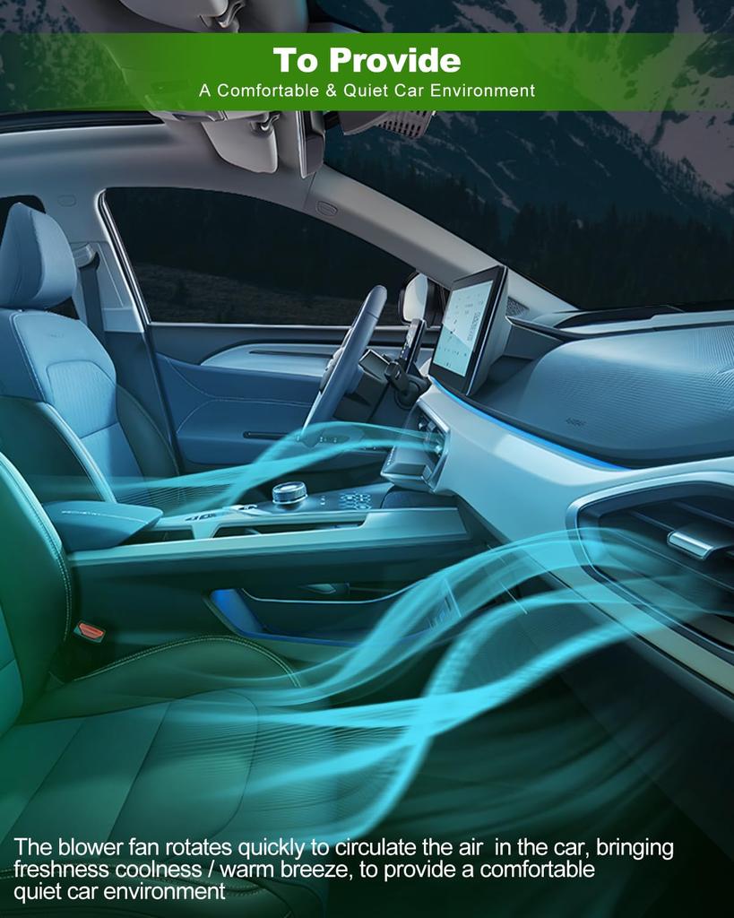 SCITOO 700255 Dodge Heater Blower Motor with Fan Replacement HVAC Blower Motor for 2007-2011