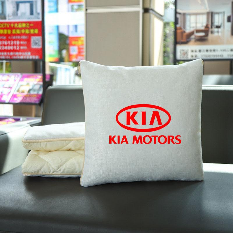 BBEJ9 Multifnctional Car Blanket Quilt Pillow Waist Cushion Pad For Kia Sportage Cerato Optima K2 K3 K4 K5 Rio Picanto Soul Accessorie