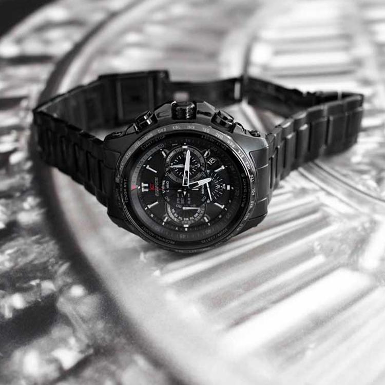 CASIO Men EDIFICE Black Watch EQW-A1110DC-1A EQW-A1110DC-1A