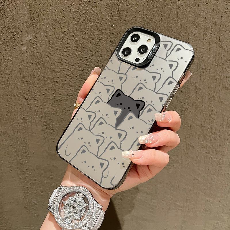 Silicone Case For Xiaomi 11 Lite 13T 14T 15T Samsung A07 A17 A37 A57 Oppo A38 A58 Infinix Hot 40 30i Cover DIY Painted Cartoon Shockproof Phone Bumper