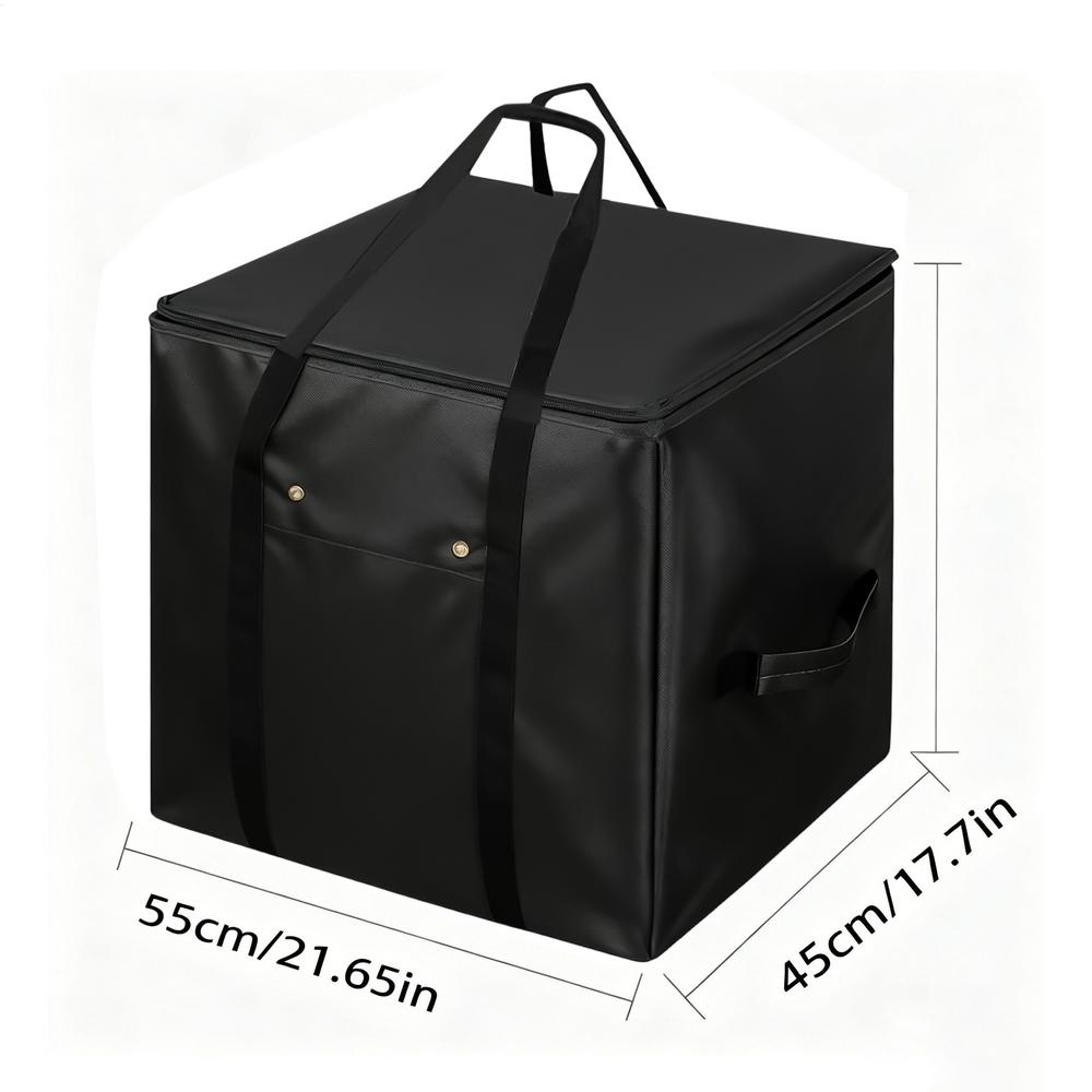 

Hay Bag Oxford Cloth Heavy Duty Container Slow Feed Hay Storage Bags for Goats for Sheep Livestock Feeding Daily Training Barn чорний