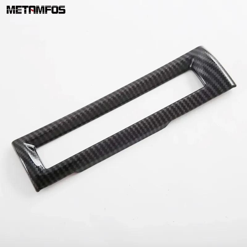 For Toyota Camry 2024 2025 Carbon Fiber Head Light Lamp Switch Control Button Panel Cover Trim Interior Accessories Car Styling