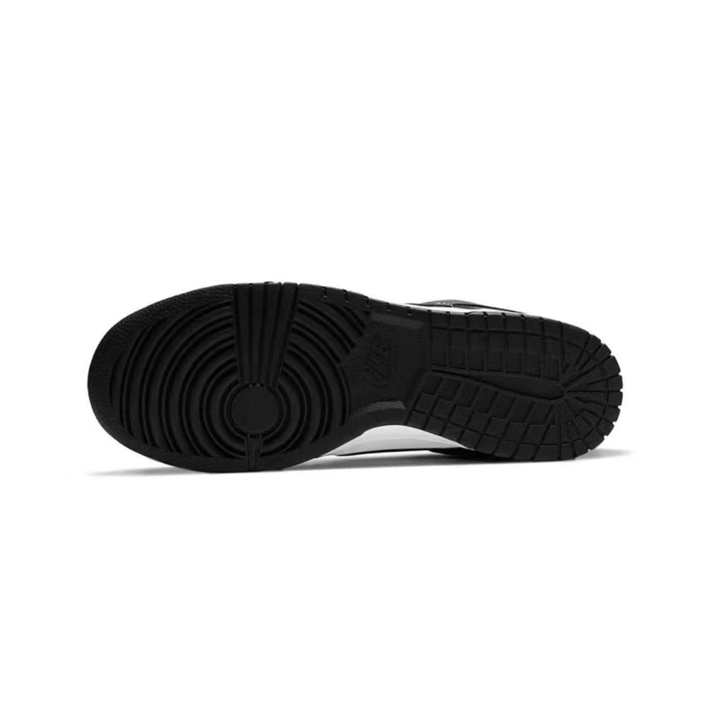 Nike Dunk Coverage Slip Resistant Low top Skateboard Shoes Unisex Black Gray DD1391-100(Team-59)