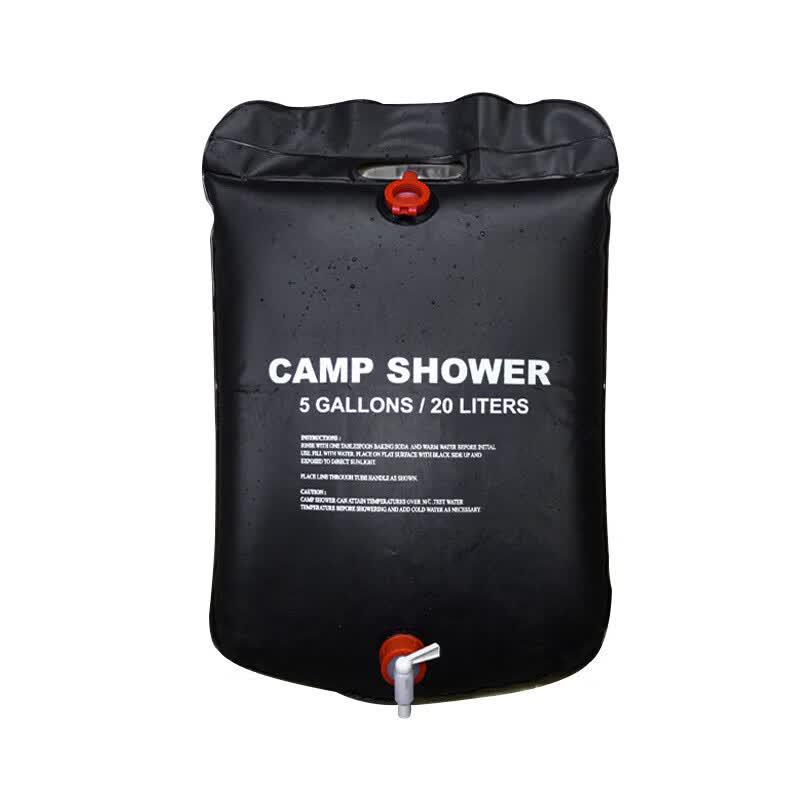 Outdoor Portable Solar Shower Bag 20L