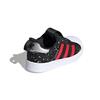 Adidas Originals SUPERSTAR 360 Superstar Collection 360 I Breathable Low top Toddler Shoes Black Red Infant And Toddler FV3435