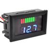 LED Digital Voltmeter Battery Fuel Gauge Health Indicator and Voltage Display