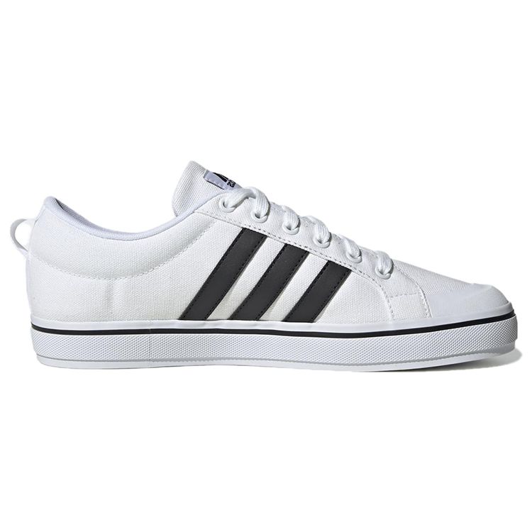 Adidas Neo Bravada 2.0 Comfortable Versatile Lightweight Slip-Resistant Durable Low-Top Skate Shoes Men Sneakers White Black HP6022