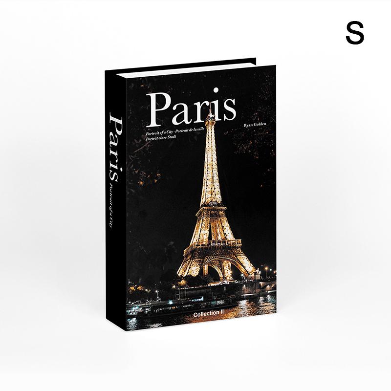 City Fake Books For Decoration Coffee Table Modern Home Decoration Books Simplicity Display Book Paris London  York