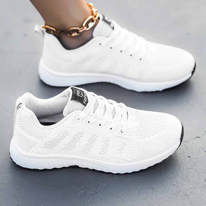 Fashion Women Breathable Sports Shoes for Women 2025 Casual Tennis Shoes Walking Mesh Running sandals Platform Sneakers Female Footwear