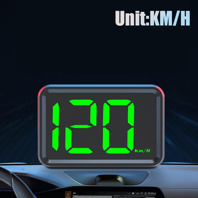 

Цифровой спидометр Автомобильный GPS Hud Head Up Display Высокое разрешение Led GPS Скорость Green KM/H