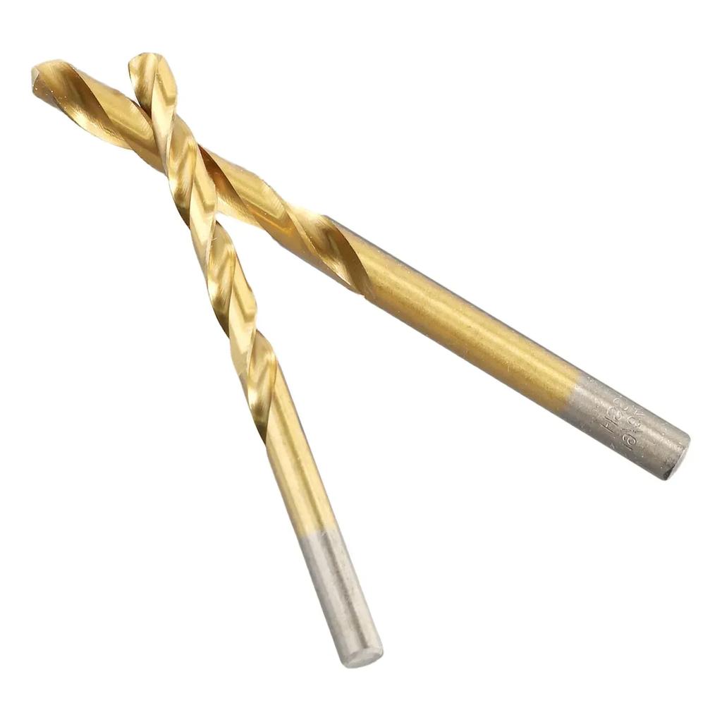 Left Hand Drill Bit 3.2/4.8/6.4/8.0/8.7mm Extractor Tools Gold HSS Screw Bolt Remover Convenient 5 Pieces/set Accessories