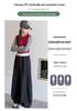Girls' Autumn 2026 Color Block Wide-Leg Sweatpants - Casual Sports Pants for Middle & Older Children