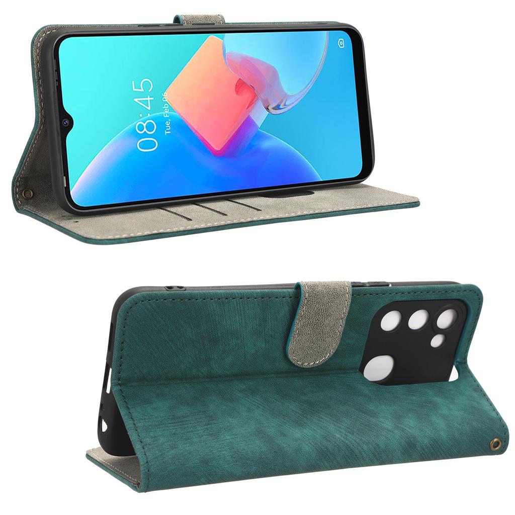 For TECNO Spark 8C 4G/Spark 9 4G/Spark Go 2022/KG5 Phone Case RFID Blocking Stand Wallet Leather Cover