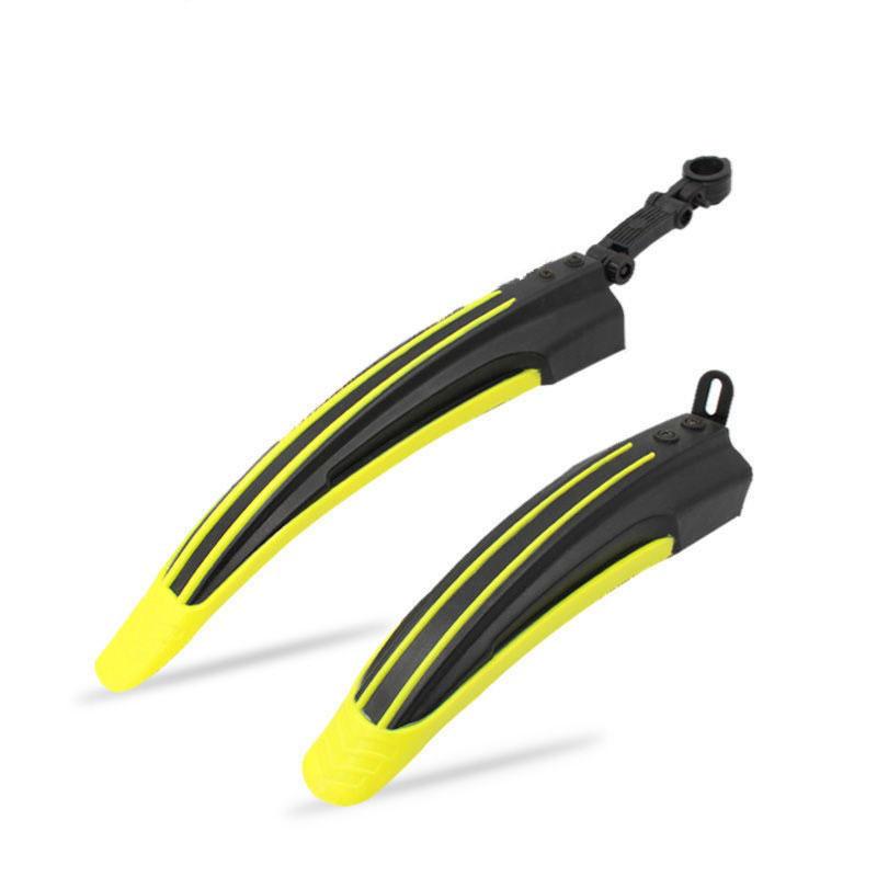 1 Two-Piece Set Mountain Road Bike Fenders Bike Mudguard Rear Mud Guard Wings Designed For Bike Bikes Add-ons Bike Parts High Quality