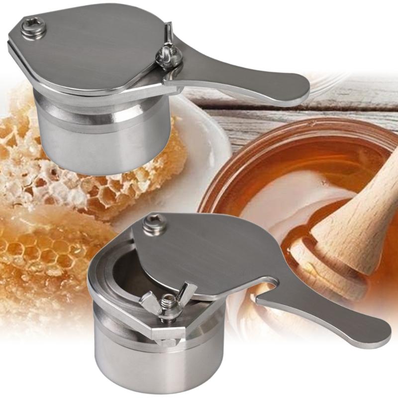 High Efficiency Beekeeping Honeys Valves Efficient Honeys Tap Valves Stainless Steel Texture for Home and Small Apiaries