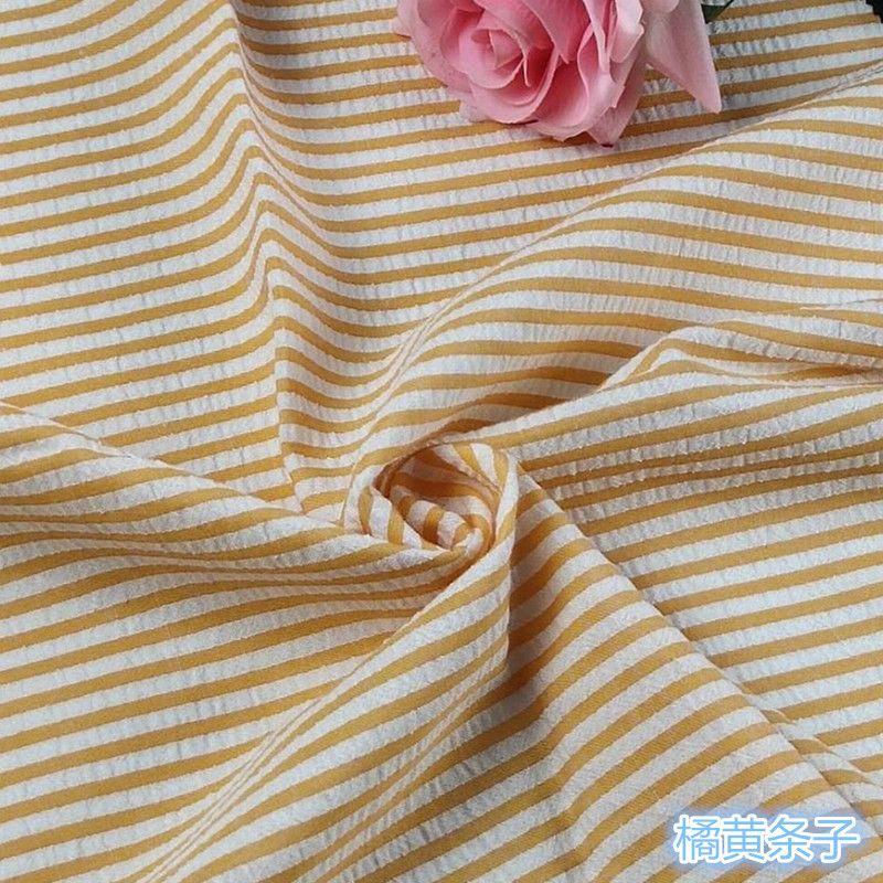 Sommer Plaid Dünne Kleidung Stoff Atmungsaktiv Komfortable Shirts Kleid Material Patchwork DIY Handgemachte Bekleidung Nähen Stoffe Ins