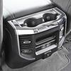 Chrome Rear Cup Holder Panel Trim Decor Cover for Dodge Ram 1500 2018+ Interior