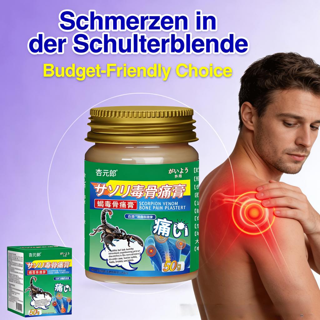 After-Work Schulterblatt-Beruhigungsbalsam - Botanische Spannungslösung