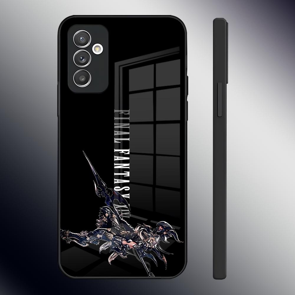 Final Fantasy Phone Case For Samsung S24 Ultra S23 S22 S20 Fe S21 Plus A54 A34 A24 A53 A13 A16 Glass Back Cover