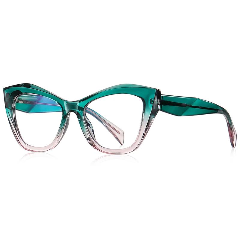 

Progressive Pink Frame Cat Eye Shortsighted Prescription Glasses Women Spring Hinge Myopia Eyeglasses 0 -0.5 -0.75 To -6.0 0