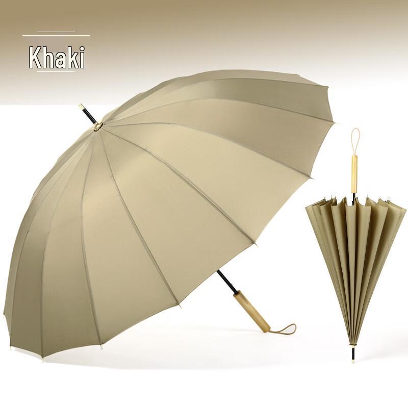 Nanqiao Forest Series 16-Rib Long-Handled Umbrella 23 inches, 16 Ribs