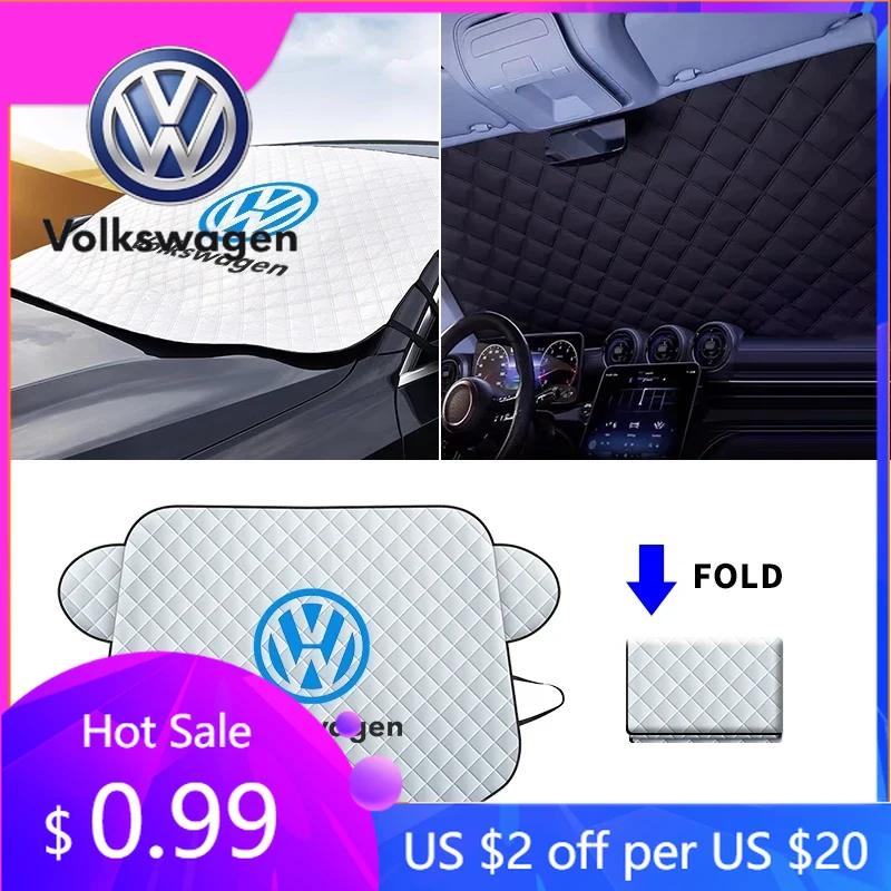 For VW Volkswagen Jetta MK5 Golf Car Windshield Sunshades Extra Thick Snow Ice Cover Protection For Volkswagen VW MK5 MK6 MK7 La