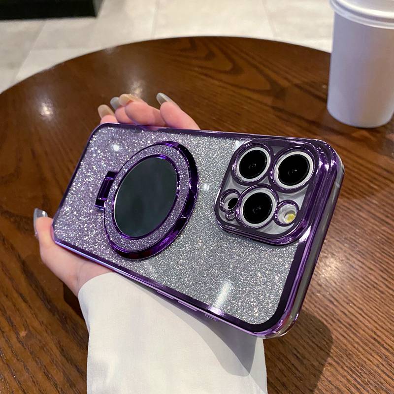 Makeup Mirror Ring Phone Case For MOTOROLA Moto G73 G53 G23 G13 G82 G84 G54 5G G72 G62 G52 G42 G32 G31 G41 G22 G60S G60 G8 Cover