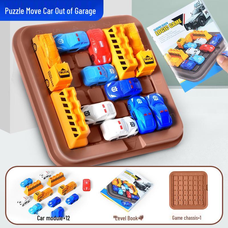 Magnetic Digital Huarong Road Color Puzzle: Educational Thinking Development Game for 3x4x5x6 Grids
