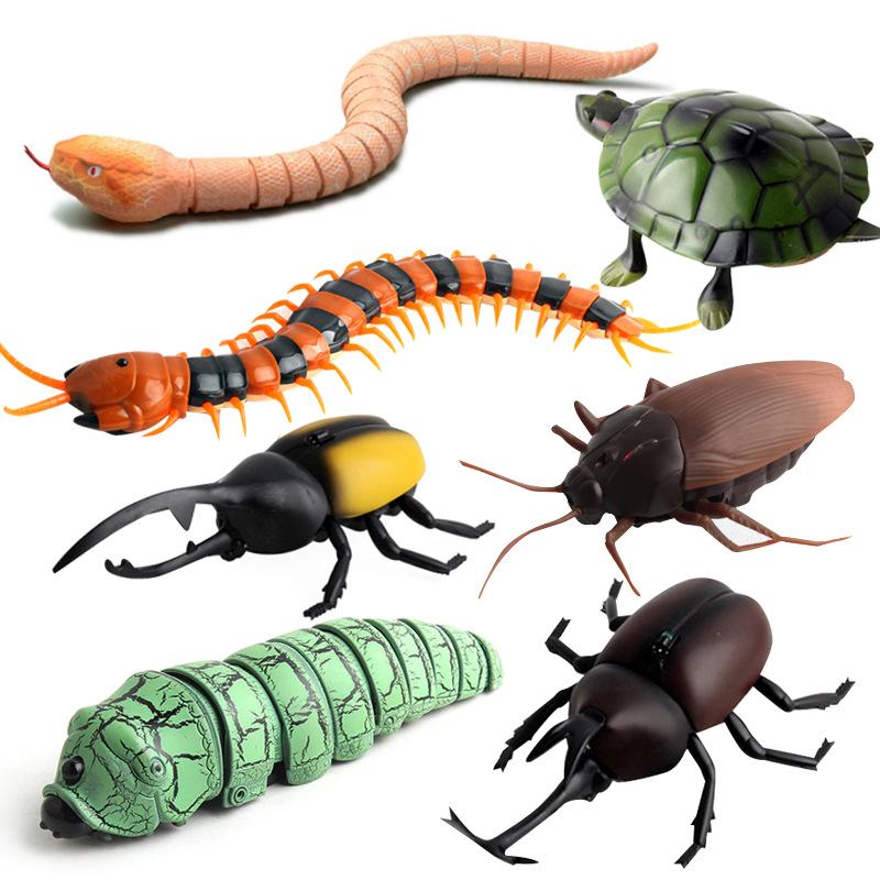Infrared Remote Control Prank Toy: Cockroach, Spider, and Ant Simulation