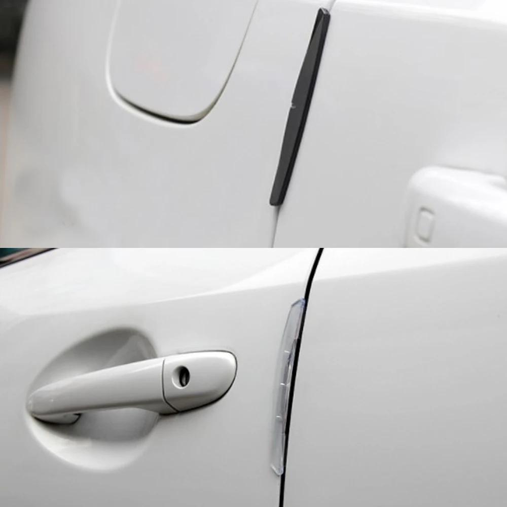 4 buc universal auto ușă margine anti-coliziune bandă protector zgârieturi bandă autocolante de protecție auto accesorii exterioare auto