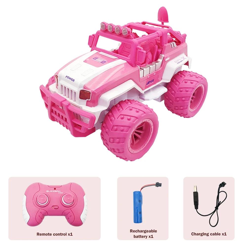 

2.4G 1/12 Rc 4Ch Large Off-Road Climbing Car Lights Car High Speed Electric Remote Control Vehicle Kids Toys Young Boys Girls Gifts
