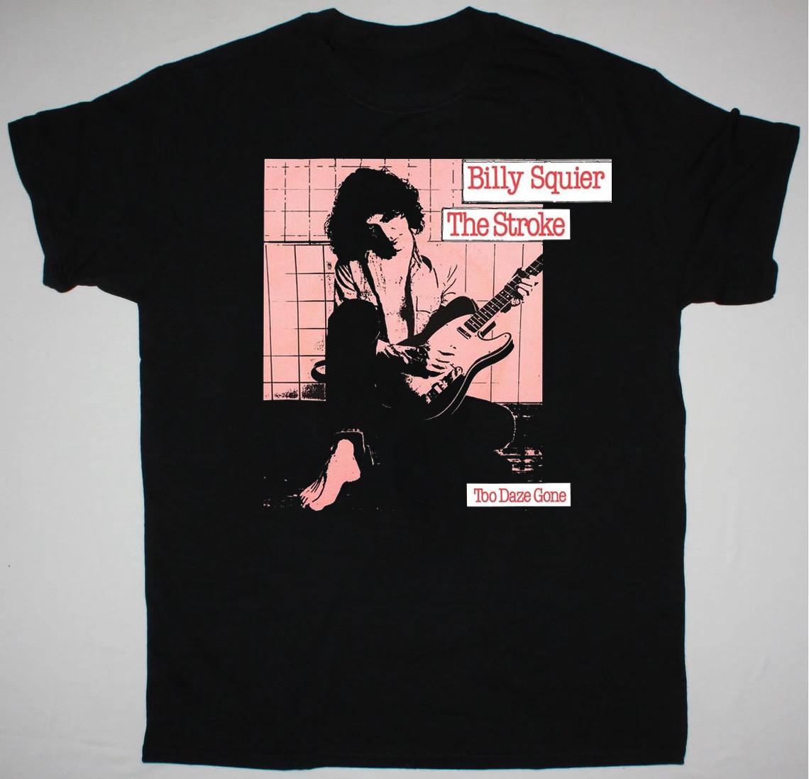 Billy Squier Gift For Fans Black T-Shirt Cotton All Size S разноцветный