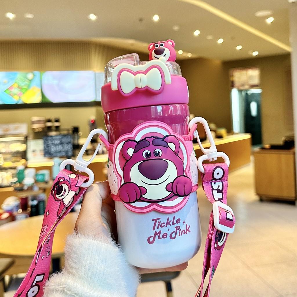 Zootopia Insulated Water Bottle With Straw Lock For Students And Commuters
