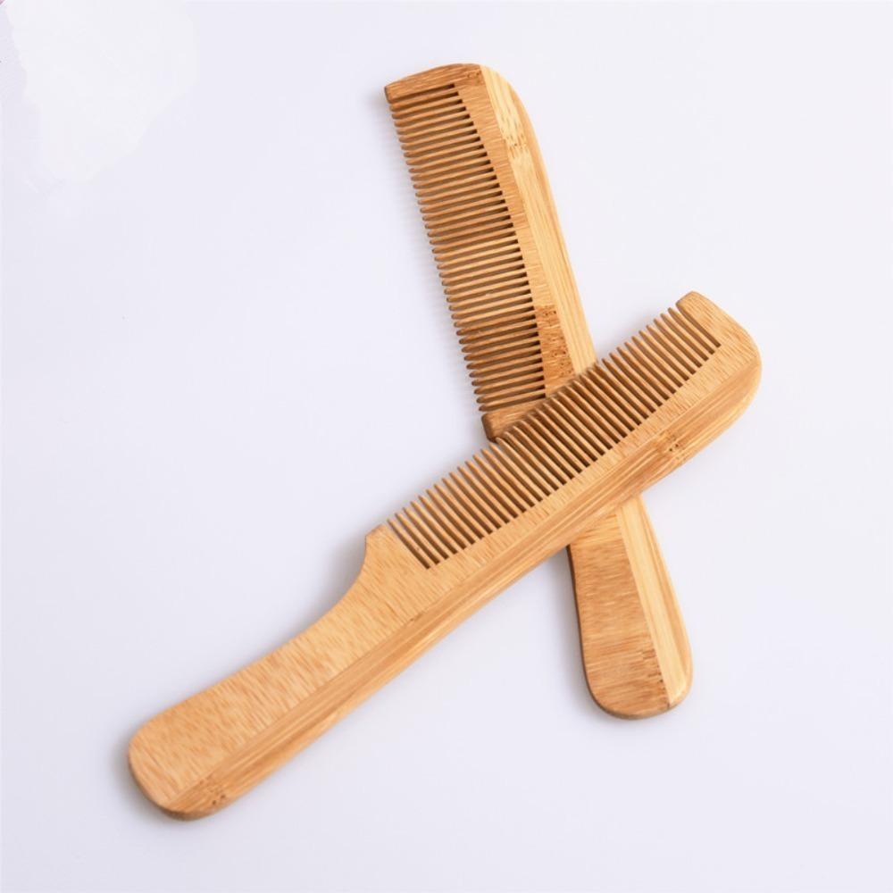 Portable Wooden Comb Hair Care Anti-static Hair Brushes Natural Massage Hair Combs