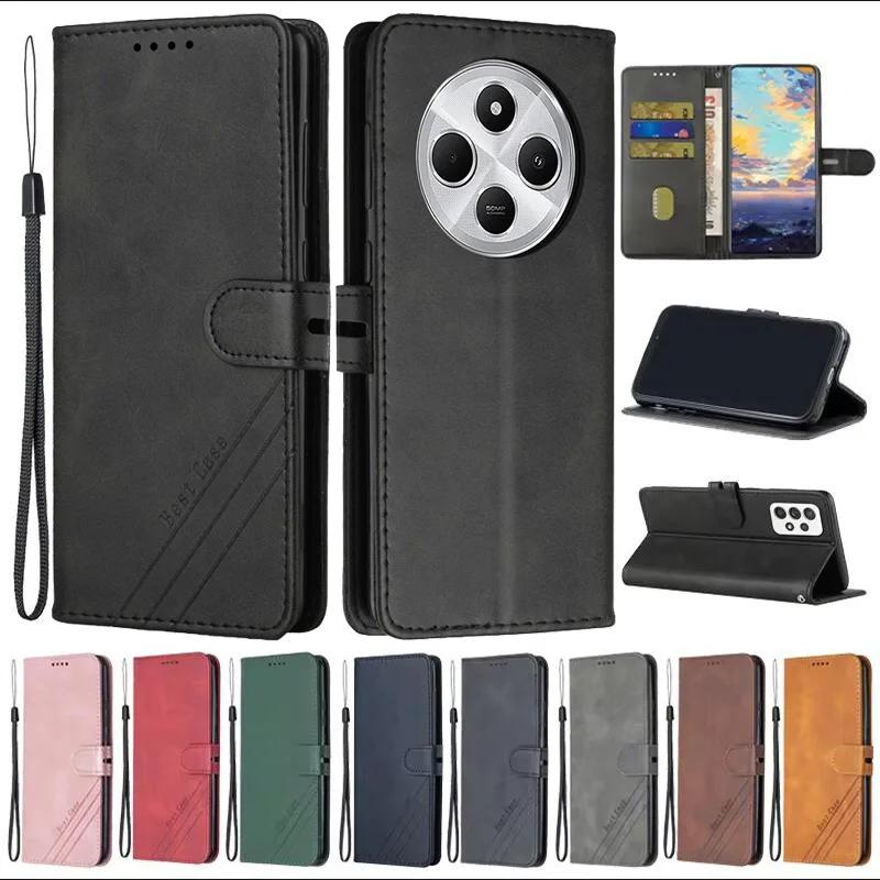 Für Xiaomi Poco C75 Hülle Leder Flip Case auf Coque Xiomi Xiaomi Poco C75 C65 PocoC 75 5G Telefonhüllen Magnetische Brieftaschenabdeckung