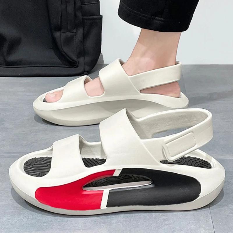 Ultralight Men's Sandal Non-slip Buy New Comfortable 2025 Styles Luxury Breathable Design Arrival Trend 39 H Male Shoe