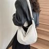 Nouveau sac à bandoulière femme velours côtelé étudiant trajet polyvalent grande capacité sac messager