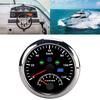 85mm 120kmCelsiush GPS Speedometer 0‑8000rpm Tachometer Gauge LCD Multicolored Backlight for Car Boat Yacht RV Truck
