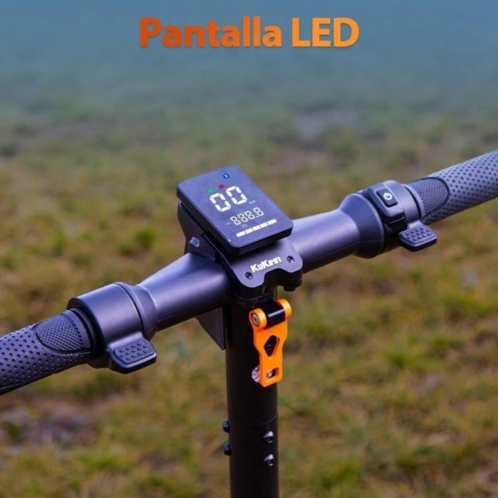 KuKirin S1 Max - Scooter électrique pliable - 500 W - 36 V - 10,4 Ah - 25 km/h - Autonomie 39 km - Roues 8 pouces