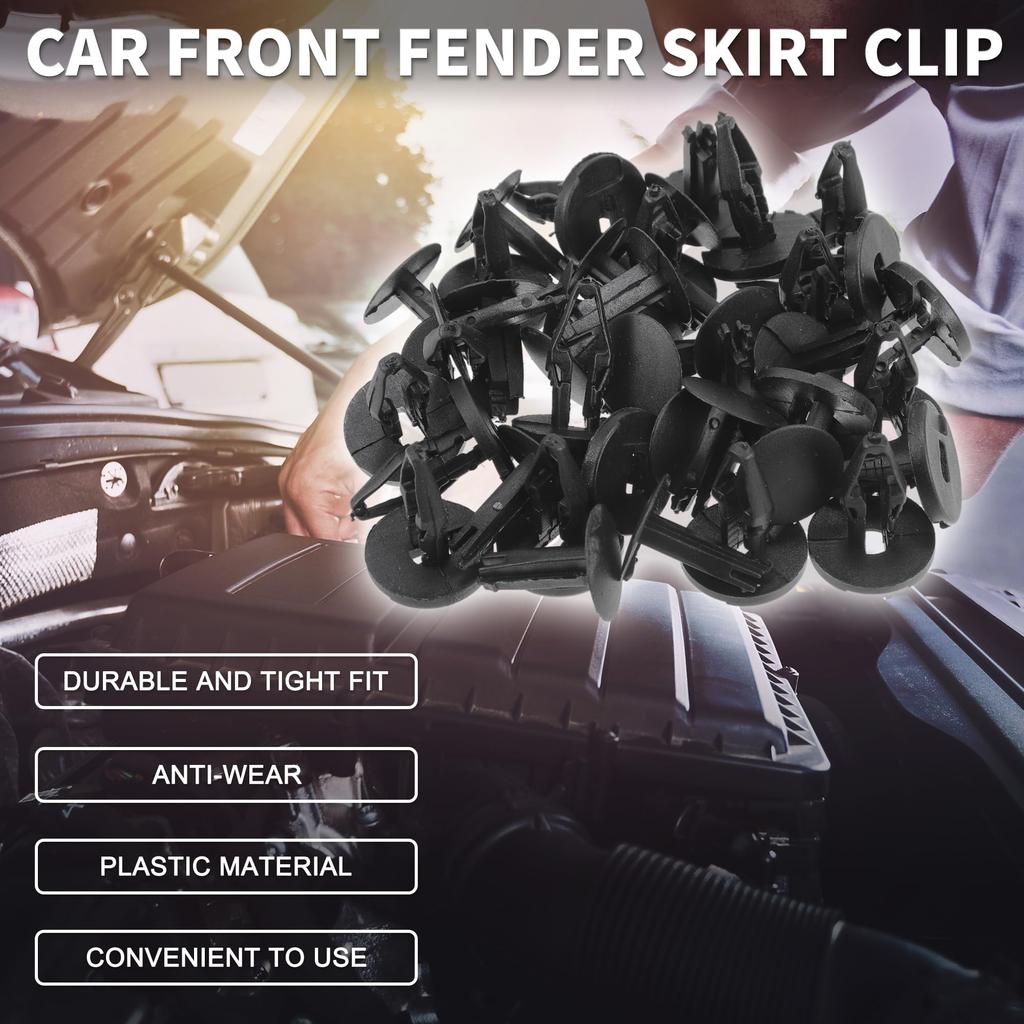 TUCKBOLD CHEVROLET AND GMC Car Front Fender Skirt Clip for C K Truck 2007-2008