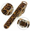 Unique Pattern Belt Stylish Leopards Leather Waist Belt Jeans Decorative Belt for Dresses and Casual Outfits