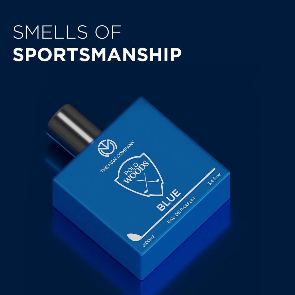 EDP pentru bărbați 100 ml – Polo Blue | Parfum Premium | Parfum de lungă durată | Perfect pentru bărbați | Citrice, marine și moscate | Fabricat cu uleiuri esențiale