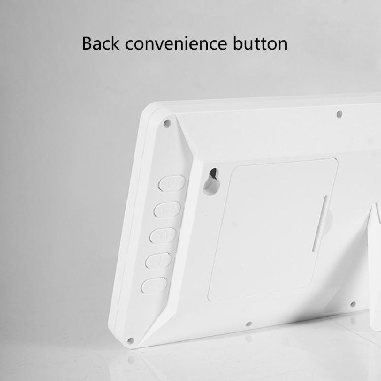 Versatile Digital Clock Battery Powered Wall Clock Electronic Desktop Clocks