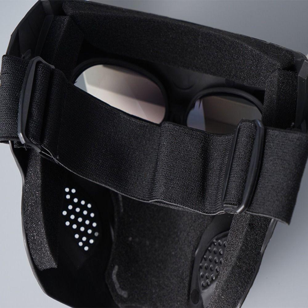 Windspiegel Motocross Totenköpfe Maske Totenkopf Geisterform Brille Motorradbrille Reitmaske