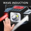 Led Headlamp Outdoor Portable Lightweight Induction Head-mounted Flashlight For Exploring Running